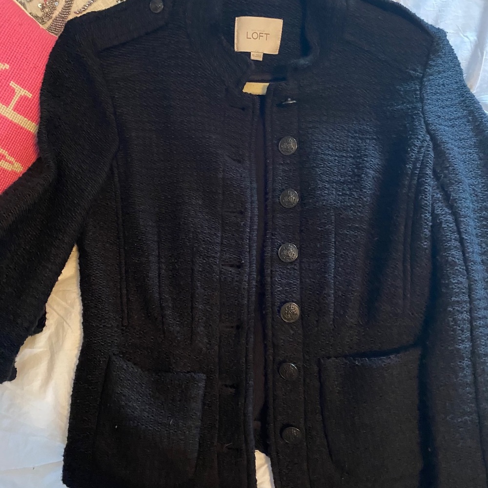 Ann Taylor military blazer size 00